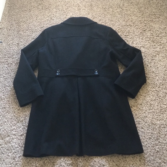 SOLD!! Old Navy Black Long Peacoat Sz XL - Picture 10 of 10